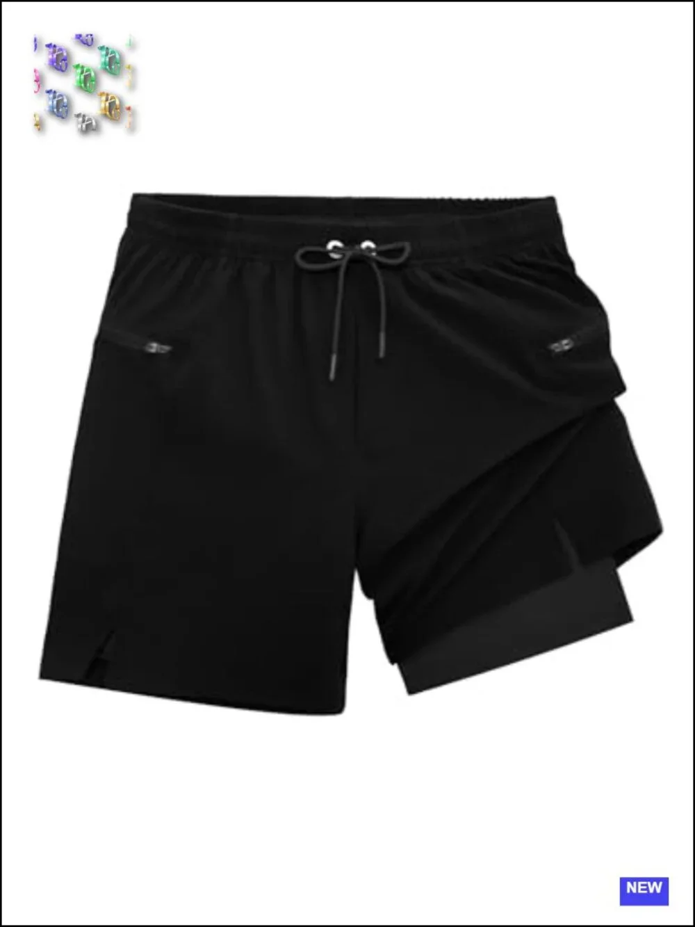 Men's Athletic Running Shorts with Liner 7